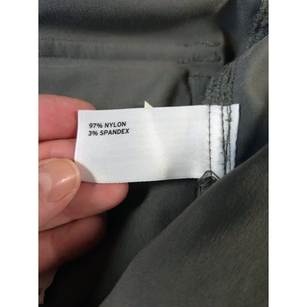 Duluth Trading Co Cargo Pants Mens 34x34 Gunmetal Grey Lightweight Active